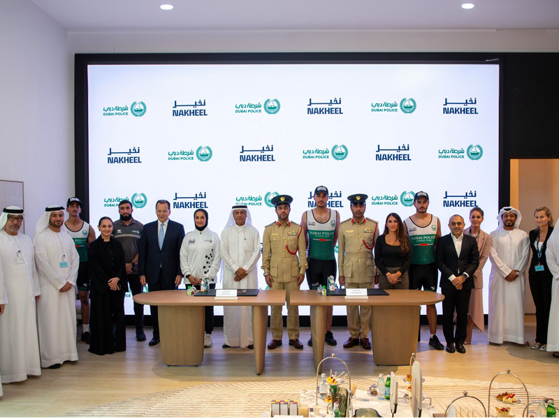 Nakheel sponsors Dubai Police Rowing Teams