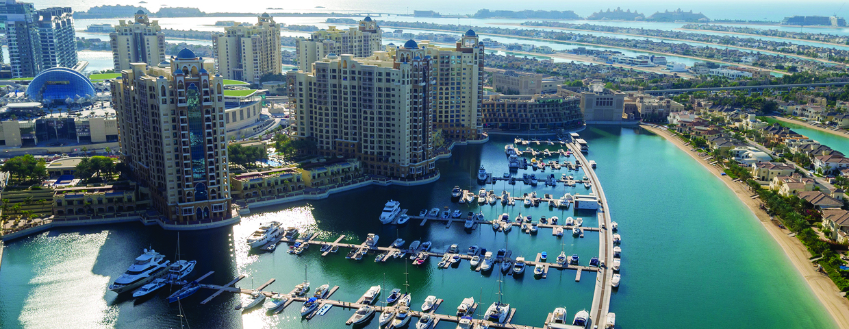 Marina Residences Bay Aerial View